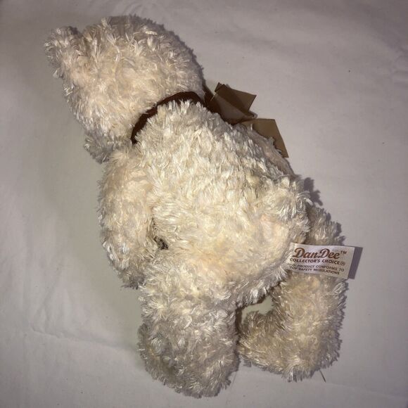 Dan Dee Collectors Choice Teddy Bear Plush 13"Stuffed Animal Girls Rule Flower - Picture 5 of 10